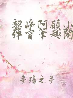 黎峥阿愿小说无弹窗笔趣阁
