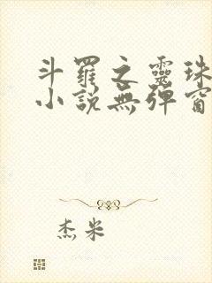 斗罗之灵珠神剑小说无弹窗口