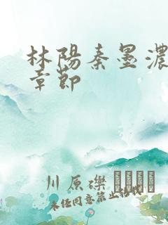 林阳秦墨浓最新章节