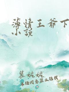 薄情王爷下堂妃小说