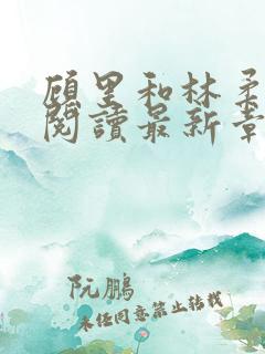 顾里和林柔免费阅读最新章节