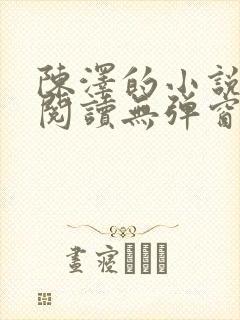 陈泽的小说免费阅读无弹窗