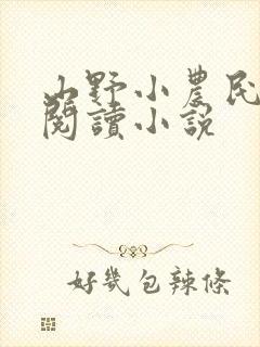 山野小农民在线阅读小说