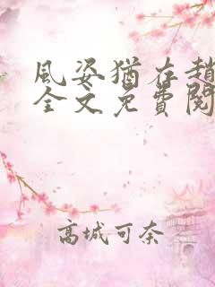 风姿犹存赵小龙全文免费阅读笔趣阁