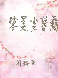 踏星小说无弹窗全文免费阅读