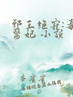 邪王绝宠:毒手医妃 小说
