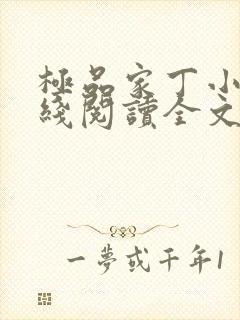极品家丁小说在线阅读全文