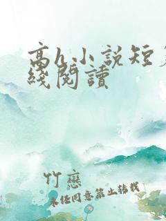 高h小说短篇在线阅读
