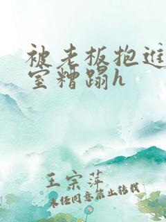 被老板抱进办公室糟蹋h