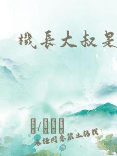 机长大叔是饿狼