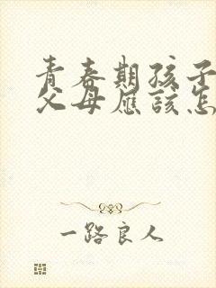 青春期孩子叛逆父母应该怎么做