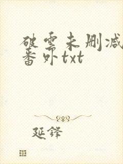 破云未删减全文番外txt