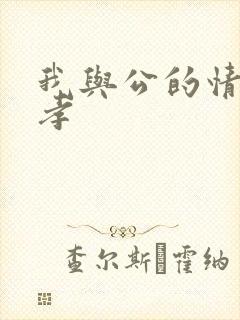 我与公的情乱妻孝