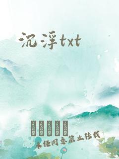 沉浮txt