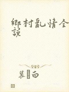 乡村乱情全部小说