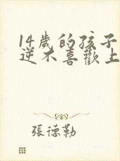 14岁的孩子叛逆不喜欢上学怎么办
