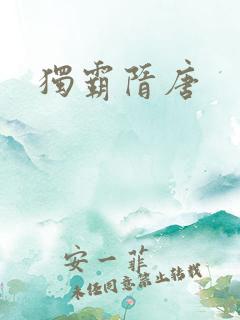 独霸隋唐