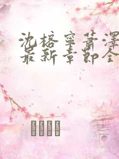 沈榕宁萧泽小说最新章节全文阅读
