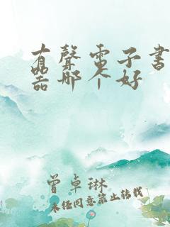 有声电子书阅读器哪个好