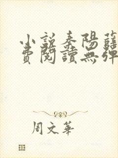 小说秦阳薛冰免费阅读无弹窗