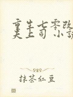 重生七零改嫁前夫上司 小说 小说