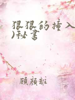 狠狠的撞入(h)秘书