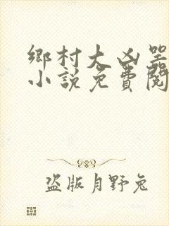 乡村大凶器在线小说免费阅读