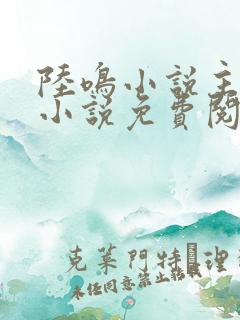 陆鸣小说主角的小说免费阅读全文