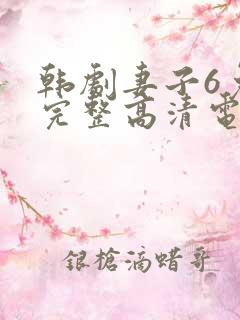 韩剧妻子6免费完整高清电视剧在线看中文