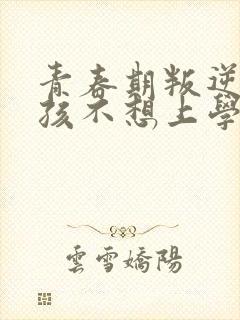 青春期叛逆期男孩不想上学