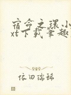 宿命之环小说txt下载笔趣阁
