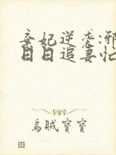 弃妃逆袭:邪王日日追妻忙无删减