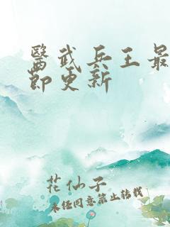 医武兵王最新章节更新