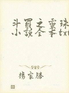 斗罗之灵珠神剑小说全本txt下载