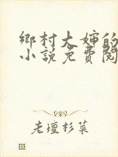 乡村大婶的艳史小说免费阅读全文无