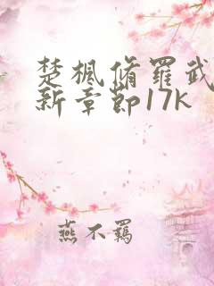 楚枫修罗武神最新章节17k