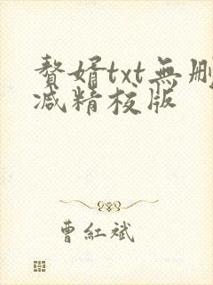 赘婿txt无删减精校版