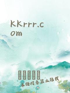 kkrrr.com