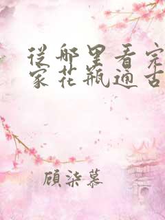 从哪里看完结我家花瓶通古今