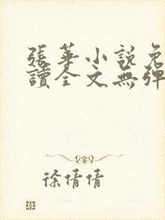 张华小说免费阅读全文无弹窗