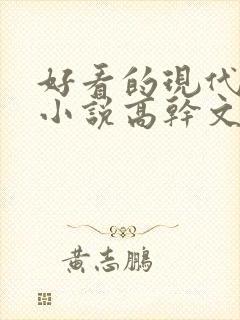 好看的现代言情小说高干文