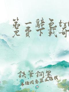 第一辞色txt免费下载奇书网