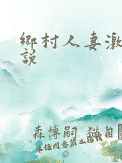 乡村人妻激情小说