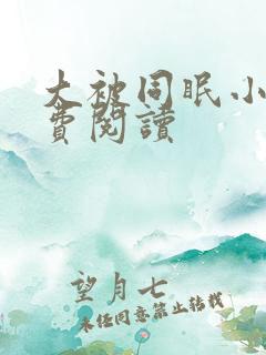 大被同眠小说免费阅读