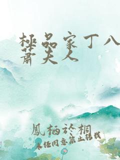 极品家丁八改版萧夫人