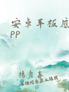 安卓平板应用app