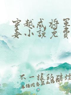穿越成将军的男妾小说免费阅读