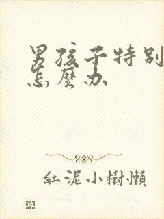 男孩子特别叛逆怎么办