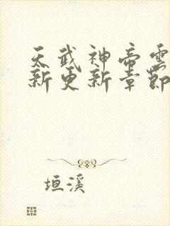 天武神帝云尘最新更新章节免费阅读下载