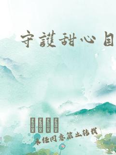 守护甜心目录